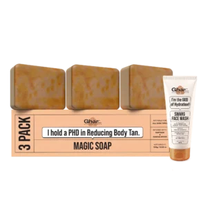 3 pack magic soap + swarg face wash