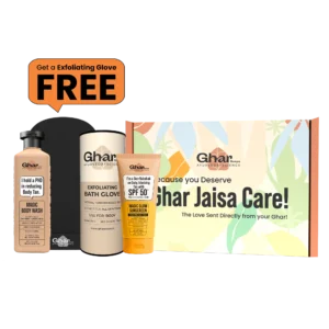 magic body wash + black gloves+ sunscreem 60ml