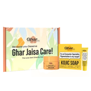 magic cream + kojic soap + lipbalm