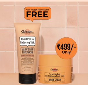 magic cream + free magic face wash 100ml