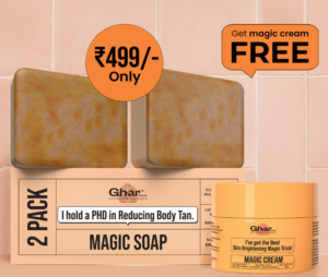 free magic cream + pack of 2 magic soap