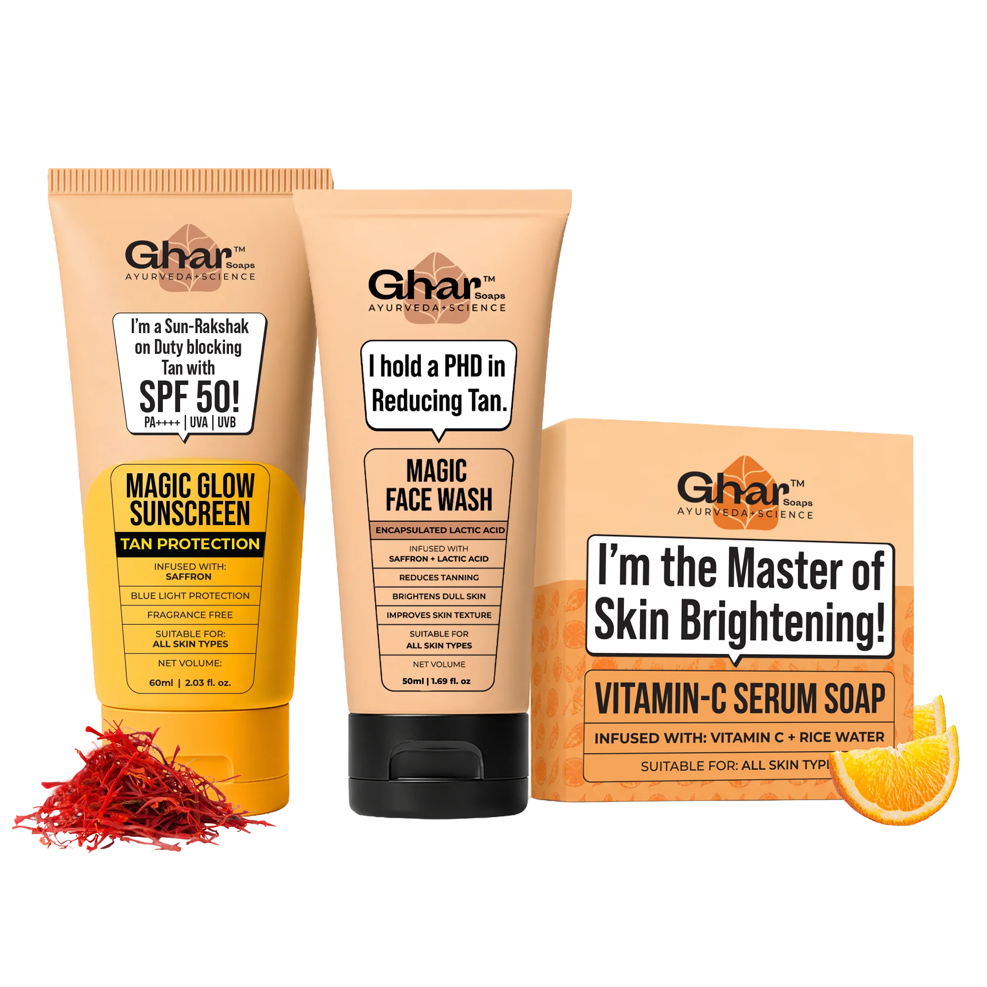 3 pack magic soap + swarg face wash 3 pack magic soap + swarg face wash