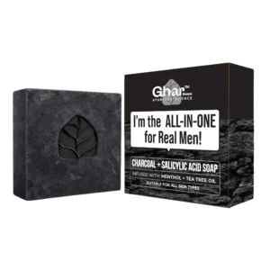 charcoal + salicylic acid soap