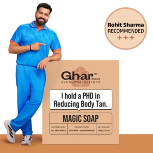 magic soap (sandal wood and saffron soap)