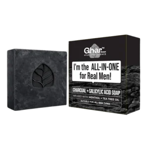 charcoal + salicylic acid soap